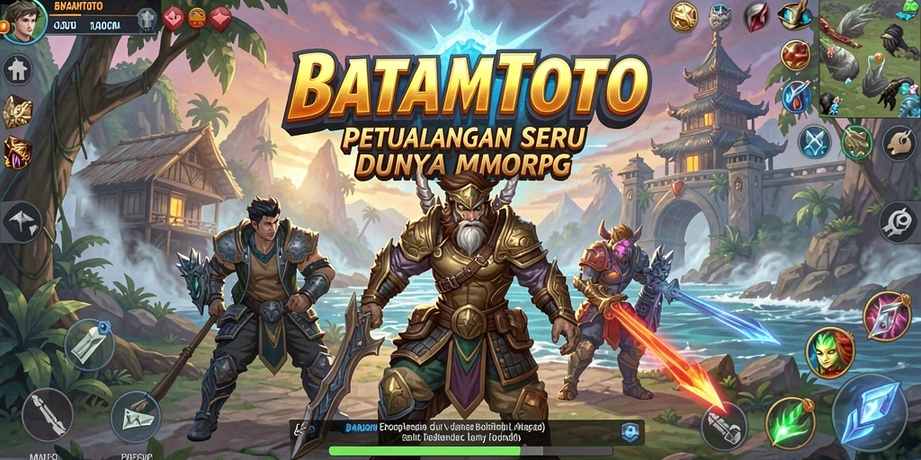 Screenshot utama BATAMTOTO menampilkan aksi pertarungan yang mendebarkan.