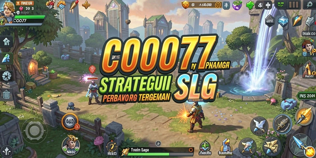 Tampilan gameplay COO77 yang intens dan strategis di medan perang.