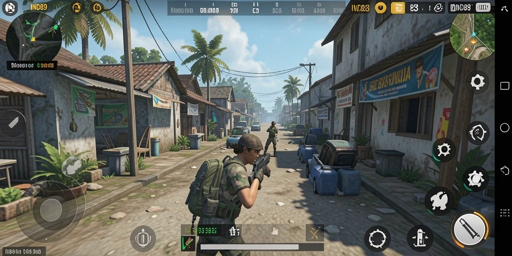 Tampilan gameplay IND89 yang menarik dalam simulasi dunia virtual.