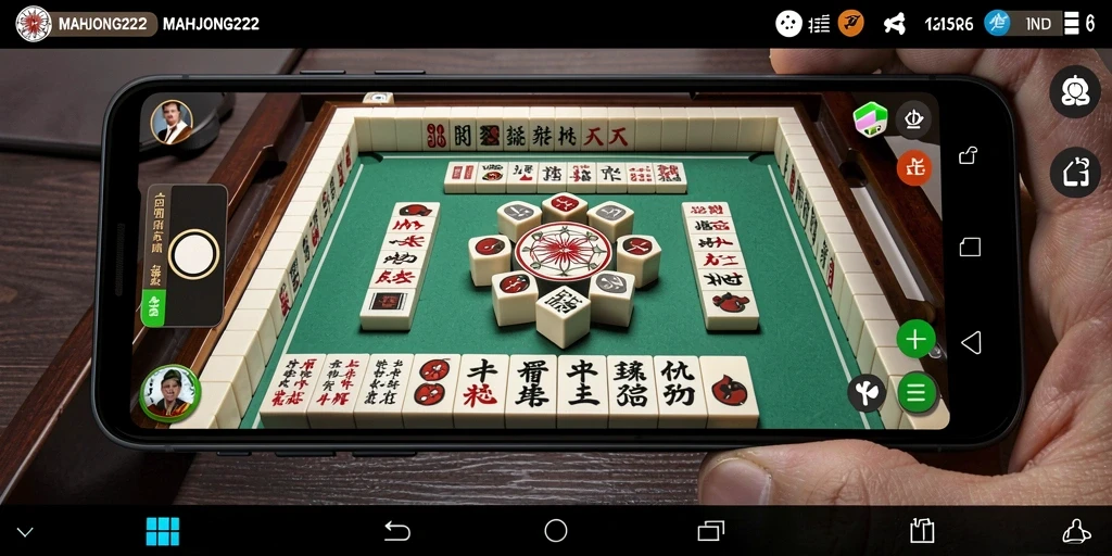 Tampilan gameplay menarik dari <strong>MAHJONG222</strong> dengan grafis yang memukau.