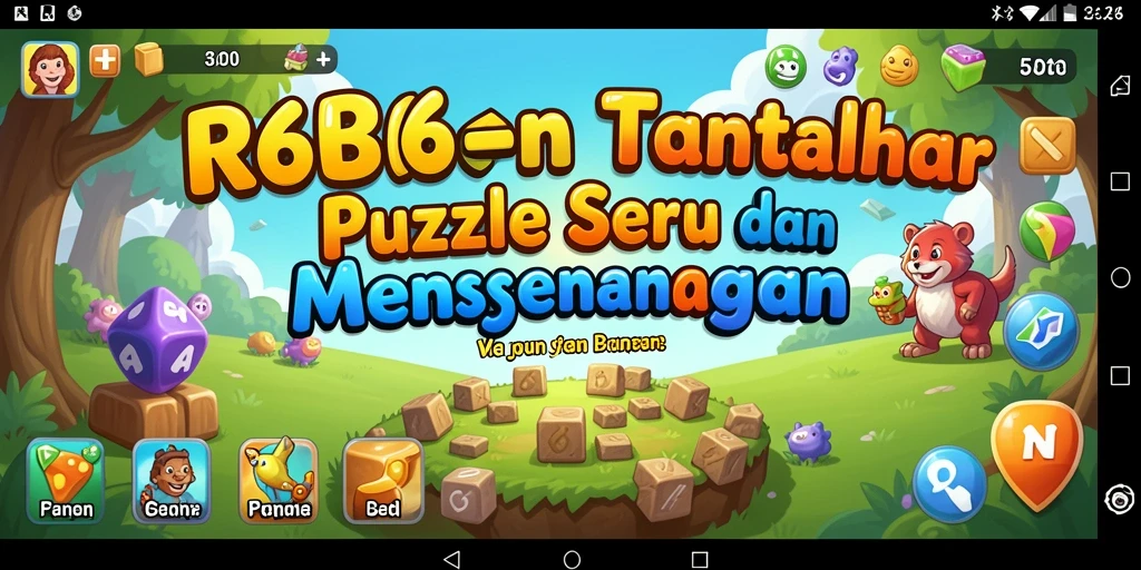 Gameplay seru dan menantang dari R6R6 di dalam aplikasi.