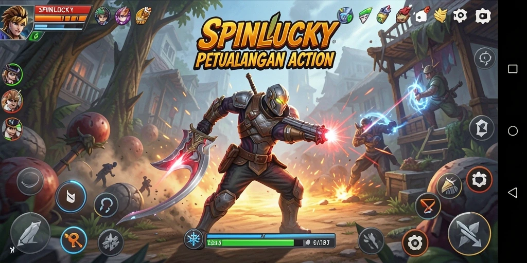 Tangkap momen seru gameplay SPINLUCKY dalam aksi!