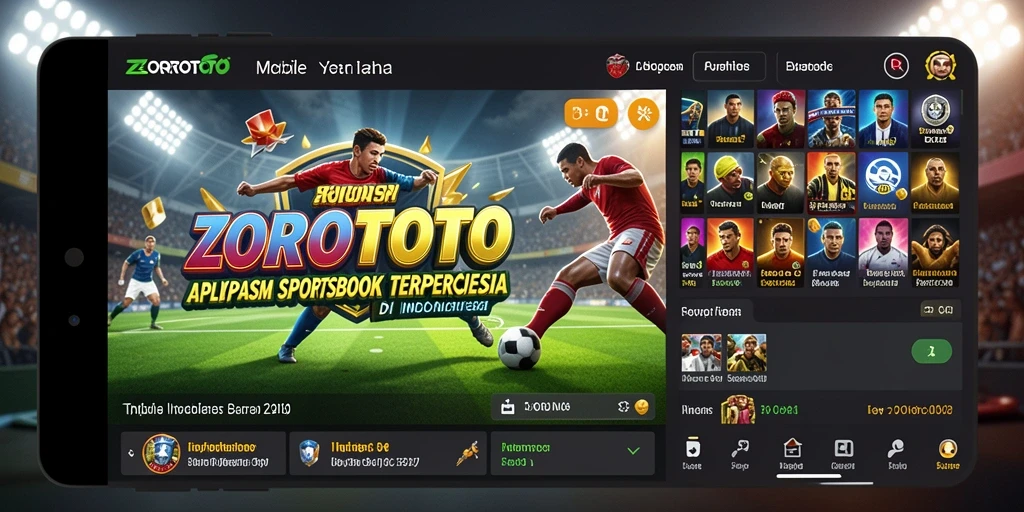 Gameplay ZOROTOTO menampilkan taruhan langsung yang mengasyikkan.